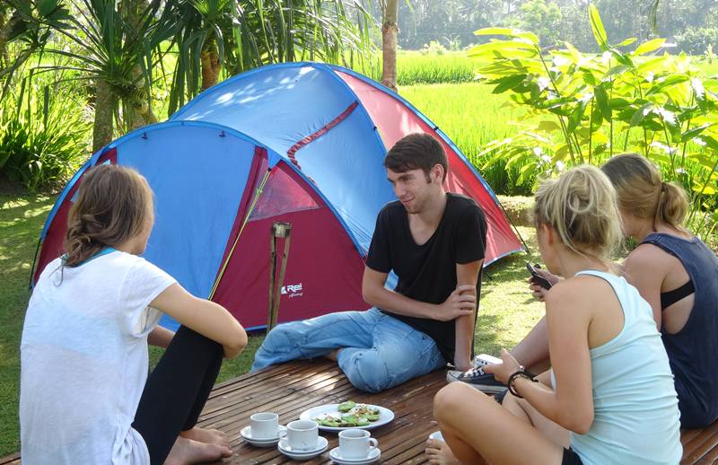 Bali Camping Breakfast