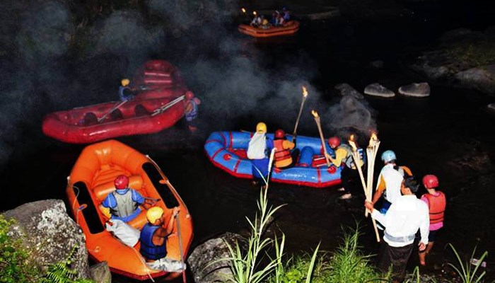 Bali Night Rafting Ubud Camp Half Day