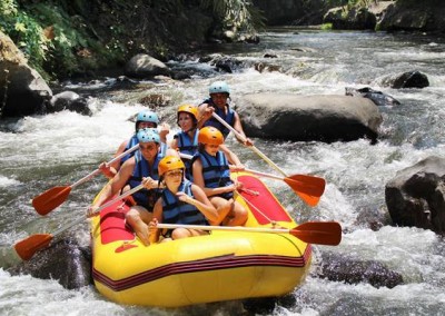 Bali Outbound Ubud Camp Full Day - Rafting PS12015