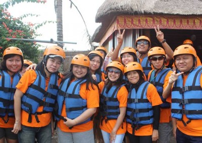 Bali Outbound Ubud Camp Full Day - Rafting PS22015