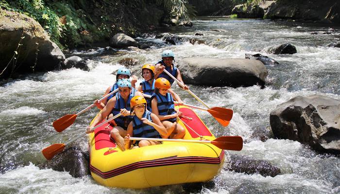 Bali Outing Ubud Camp Half Day – Rafting