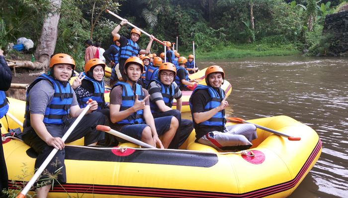 White Water Rafting Bali Ayung River Ubud Camp IG06