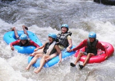 Paket Wisata Adventure Bali - Tubing Ubud Camp 2015