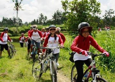 Bali Amazing Race Ubud Camp Full Day – Cycling & Rafting 02
