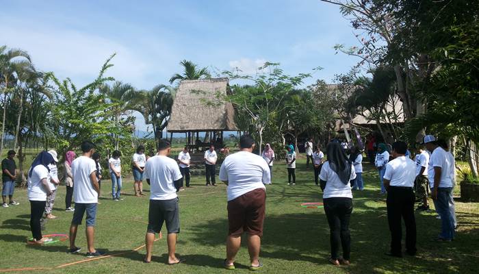 Gathering Di Ubud Camp Bali – PT. Pelabuhan Tiga Bersaudara