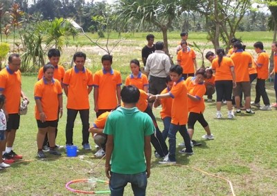 Outbound Bali Fun Team Building Sanata System