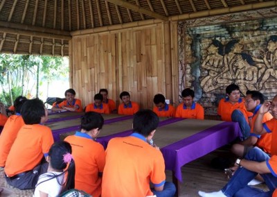 Outbound Bali Sanata System Meeting Ubud Camp