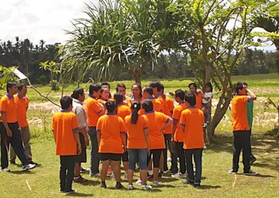 Outbound di Bali Sanata Syatem Camping Ground Ubud Camp