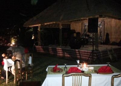 Acara Pesta Malam Tahun Baru 2014 - 2015 di Ubud Camp Bali - Dinner 01