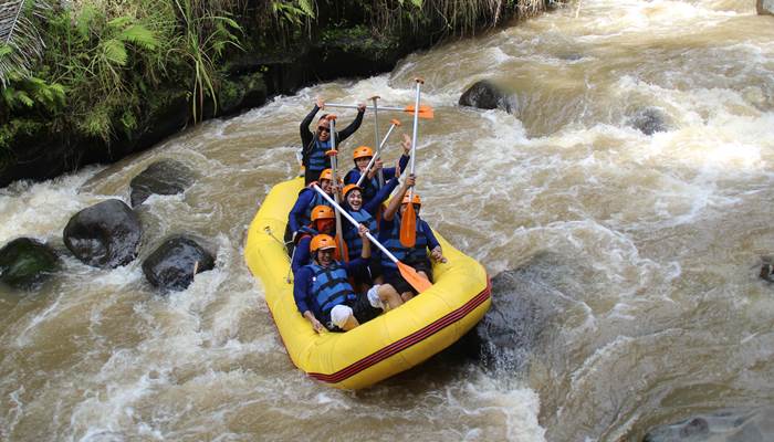 White Water Rafting Bali Ayung River Ubud Camp IG06