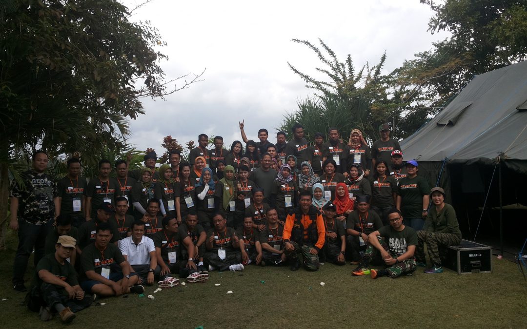 BTPN Outbound di Bali Dengan Tema Militer