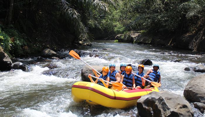 White Water Rafting Bali Ayung River Ubud Camp GI01