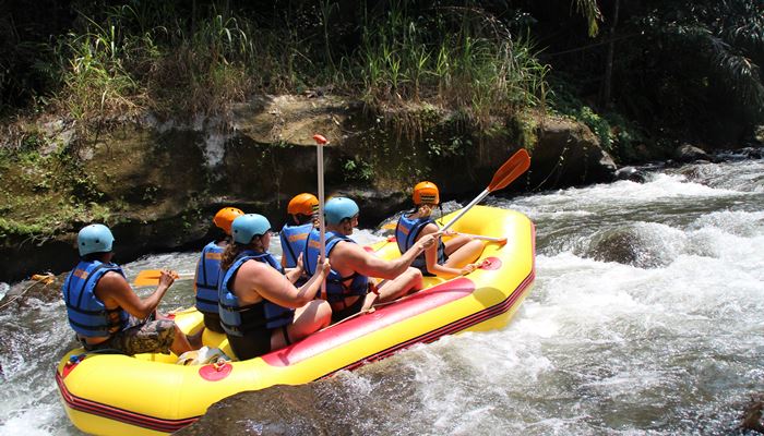 White Water Rafting Bali Ayung River Ubud Camp IG03